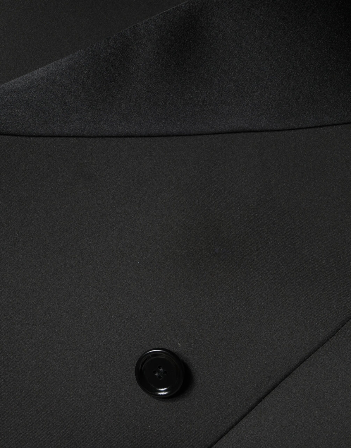 Dolce & Gabbana Black Double Breasted Coat Jacket