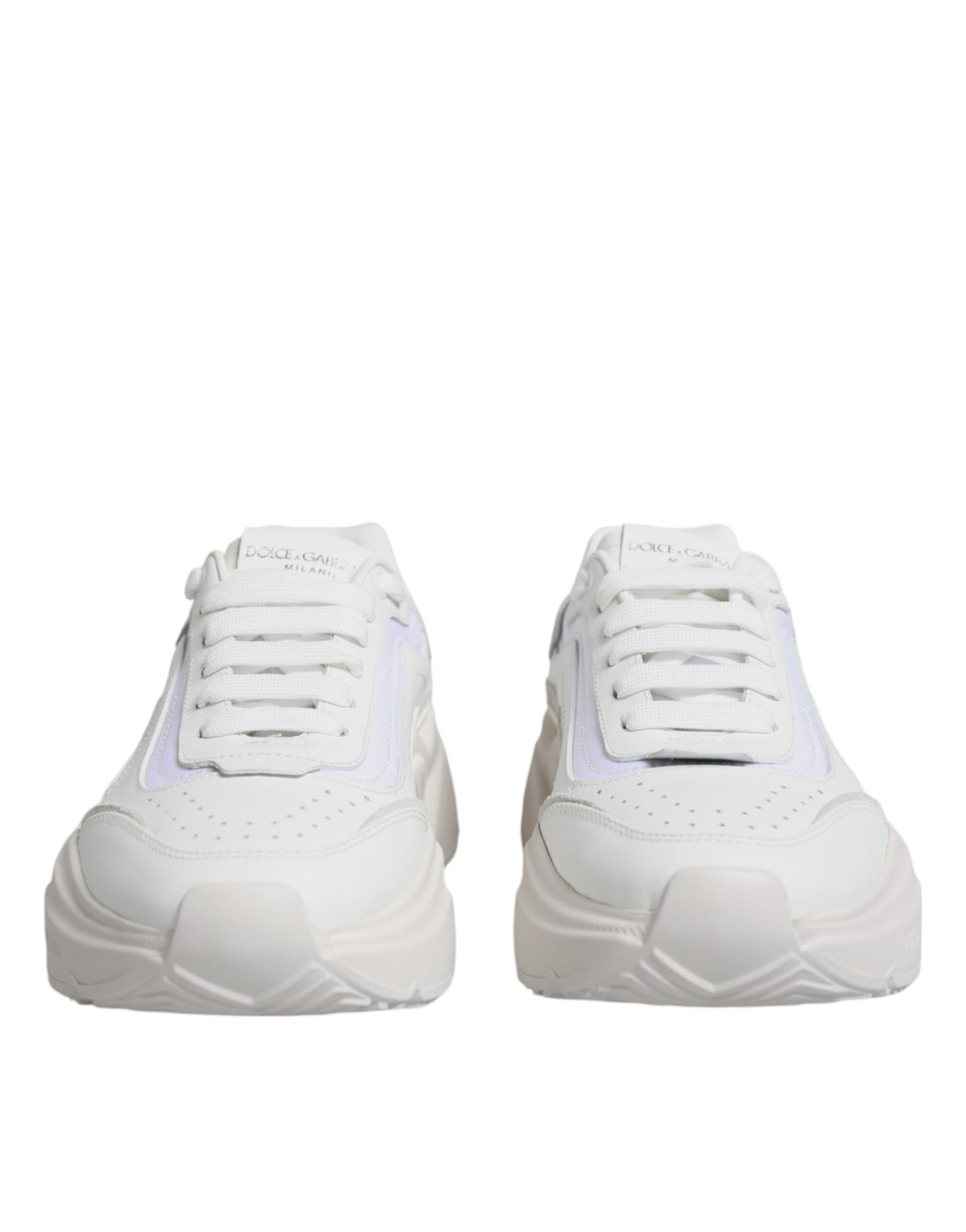 Dolce & Gabbana White Daymaster Low Top Sneakers