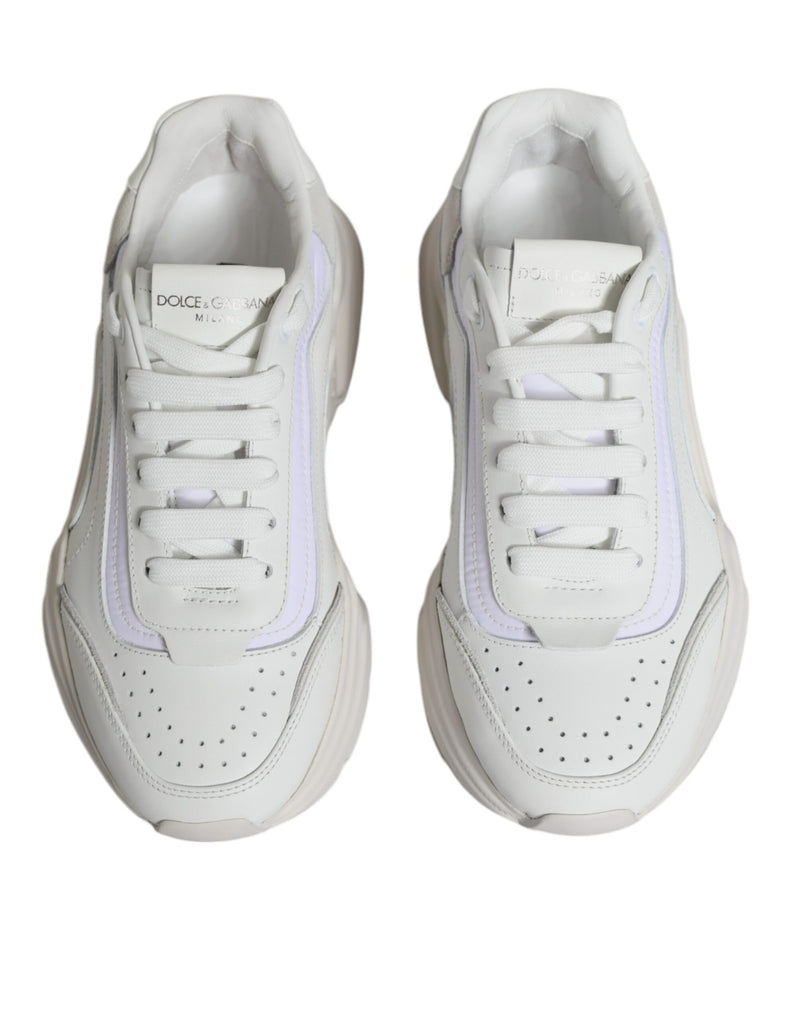 Dolce & Gabbana White Daymaster Low Top Sneakers