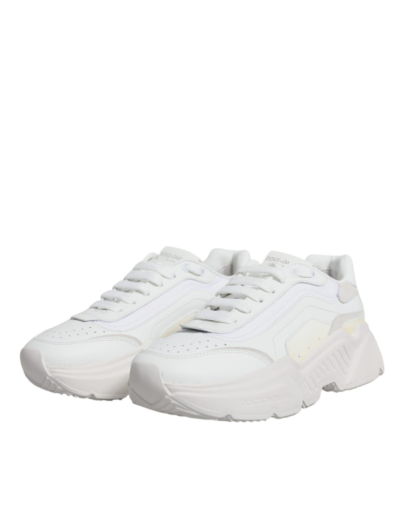 Dolce & Gabbana White Daymaster Low Top Sneakers
