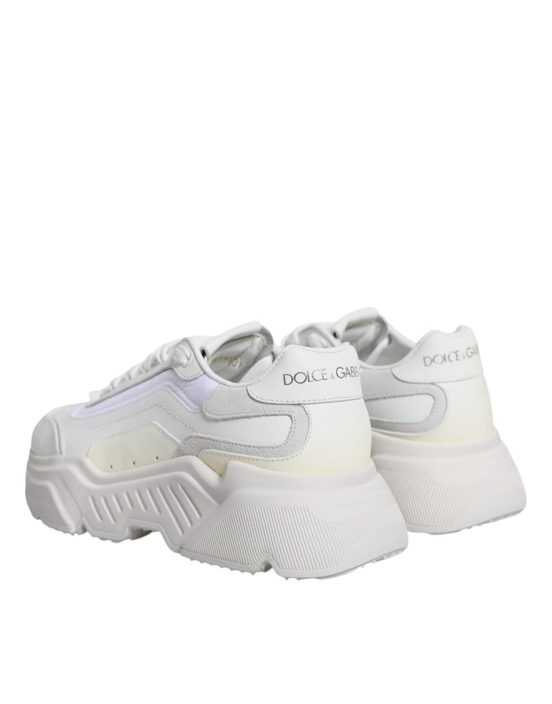 Dolce & Gabbana White Daymaster Low Top Sneakers