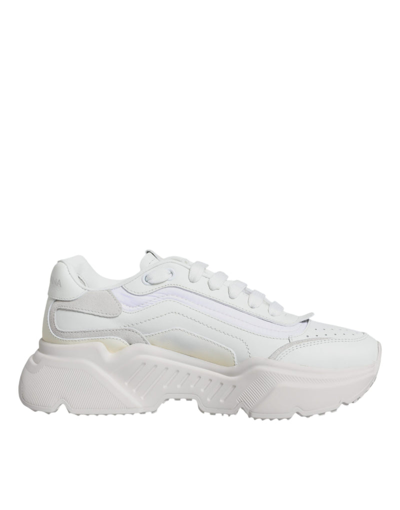 Dolce & Gabbana White Daymaster Low Top Sneakers
