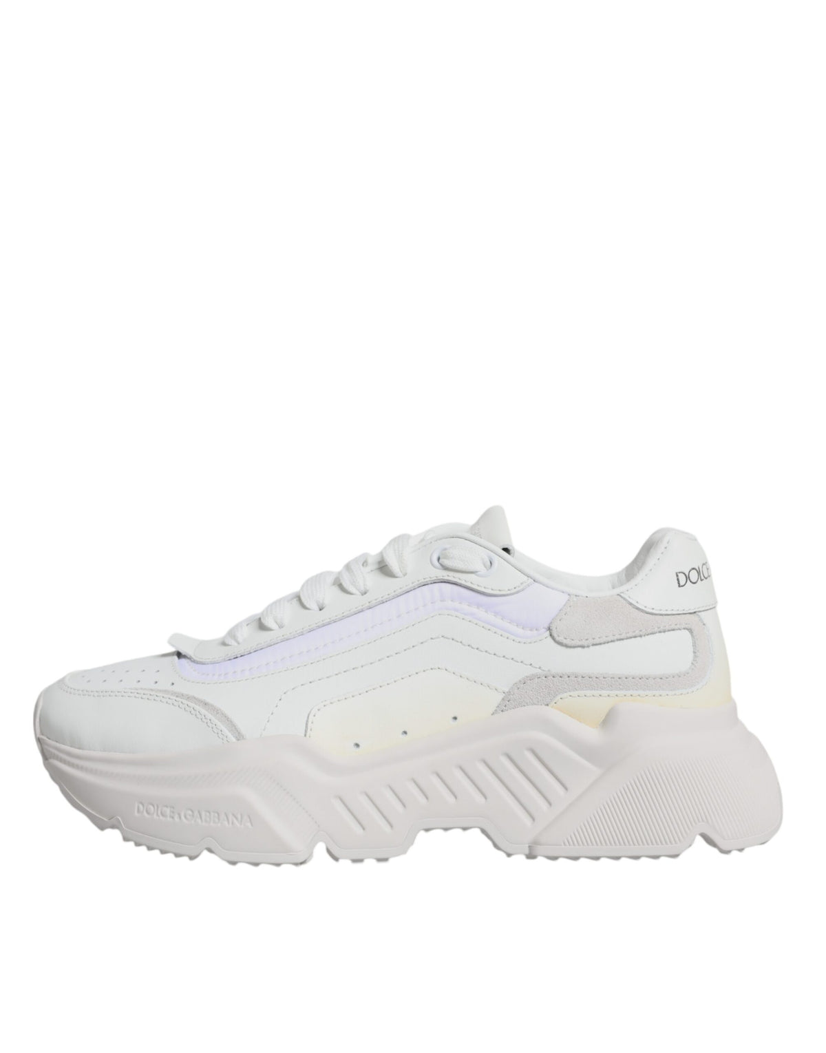 Dolce & Gabbana White Daymaster Low Top Sneakers