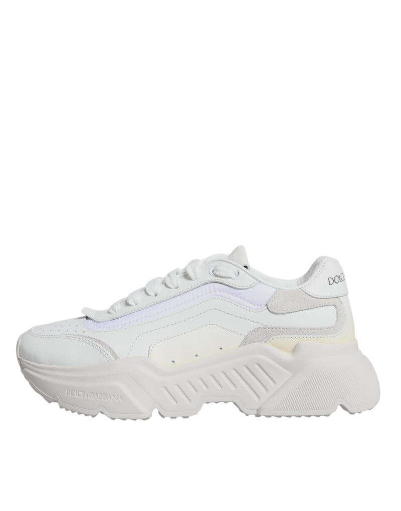 Dolce & Gabbana White Daymaster Low Top Sneakers