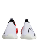 Dolce & Gabbana Sorrento Low Top Sneakers - Blanc et Rouge