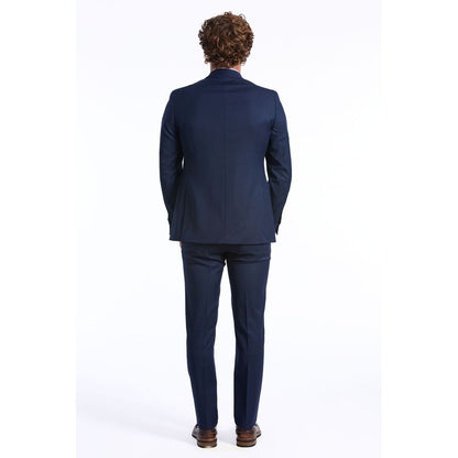 Baldinini Trend blauw wollen herenkostuum