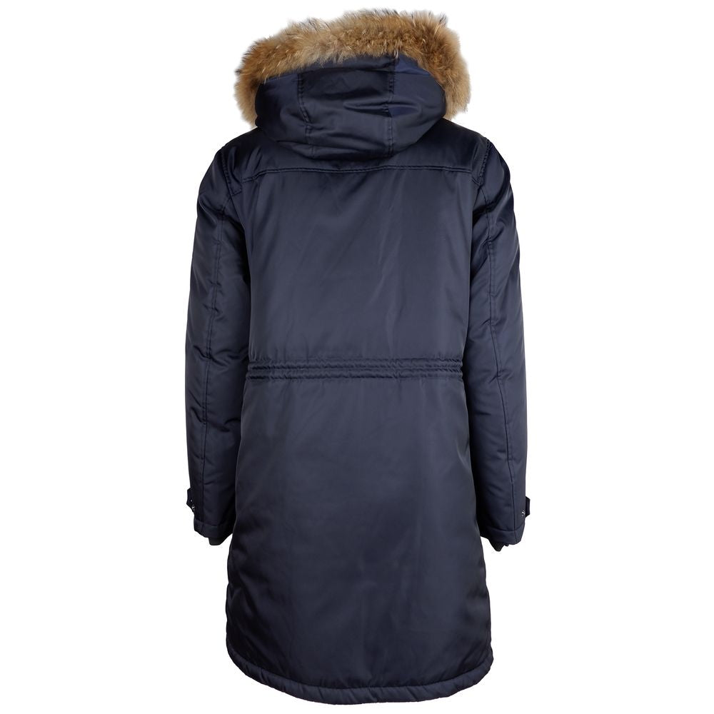 Ajouter la veste bleue en nylon pour homme