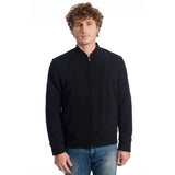 Veste pour homme en laine noire de luxe Roberto Pepe