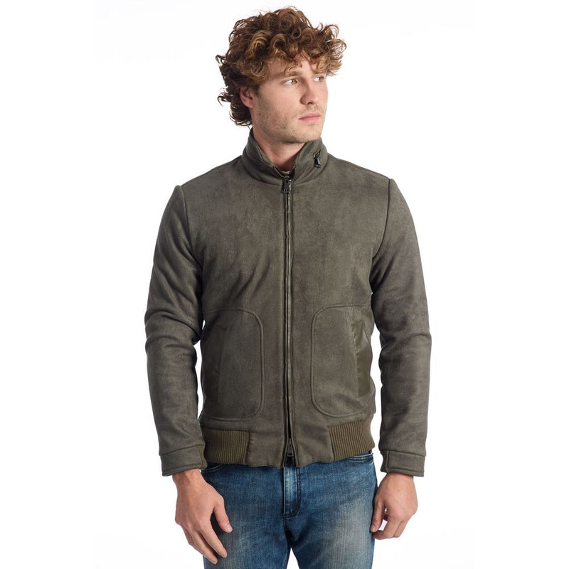 Roberto Pepe Luxe Groene Eco Lederen Herenjas