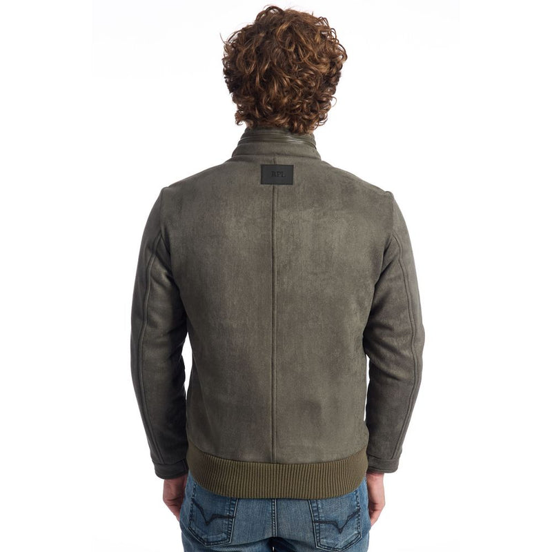 Roberto Pepe Luxe Groene Eco Lederen Herenjas