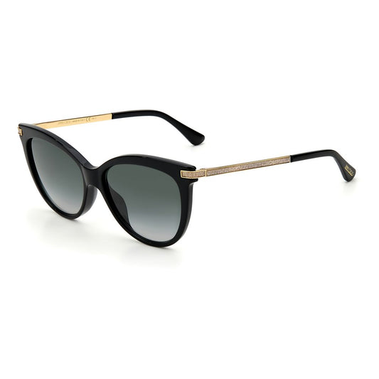 Jimmy Choo Zwarte Acetaat Zonnebril