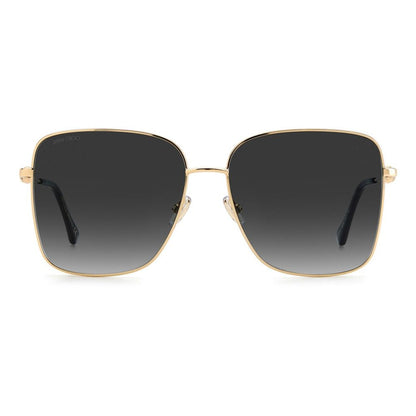 Jimmy Choo gouden metalen zonnebril