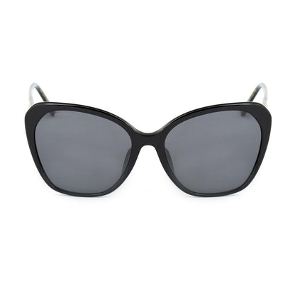 Jimmy Choo zwarte metalen zonnebril