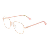 Polaroid Gold Women Glasses Frame - Stylish Eco-Friendly Design