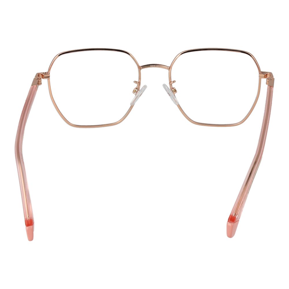 Polaroid Gold Women Glasses Frame - Stylish Eco-Friendly Design