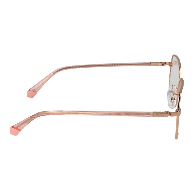 Monture de lunettes pour femmes Polaroid Gold - Design éco-responsable