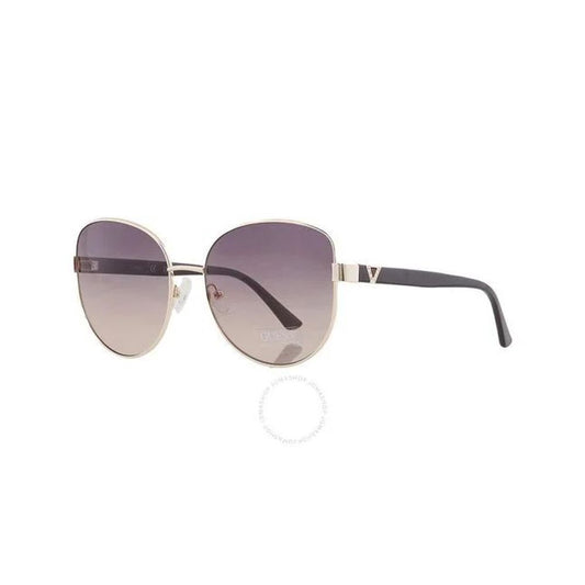 Lunettes de soleil Guess en métal doré