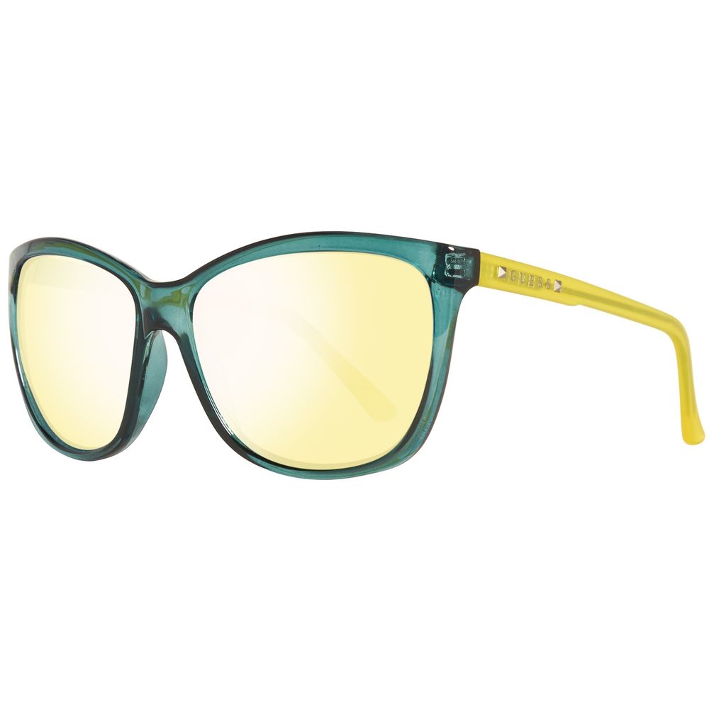 Guess Groene Plastic Zonnebril