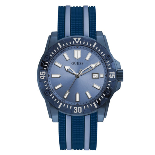 Guess Blauw Synthetisch Horloge