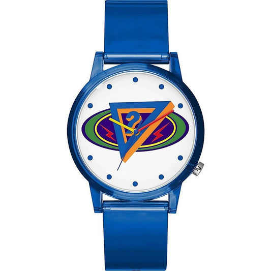 Guess Blauw Hars Horloge