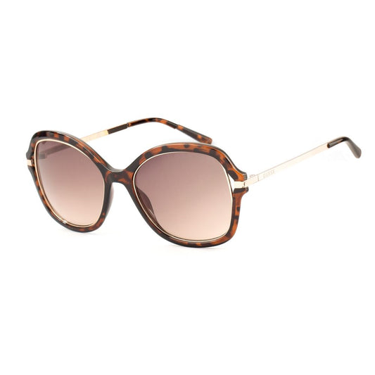 Lunettes de soleil Guess en résine marron