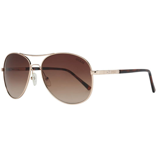 Guess gouden metalen zonnebril