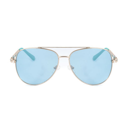 Guess gouden metalen zonnebril