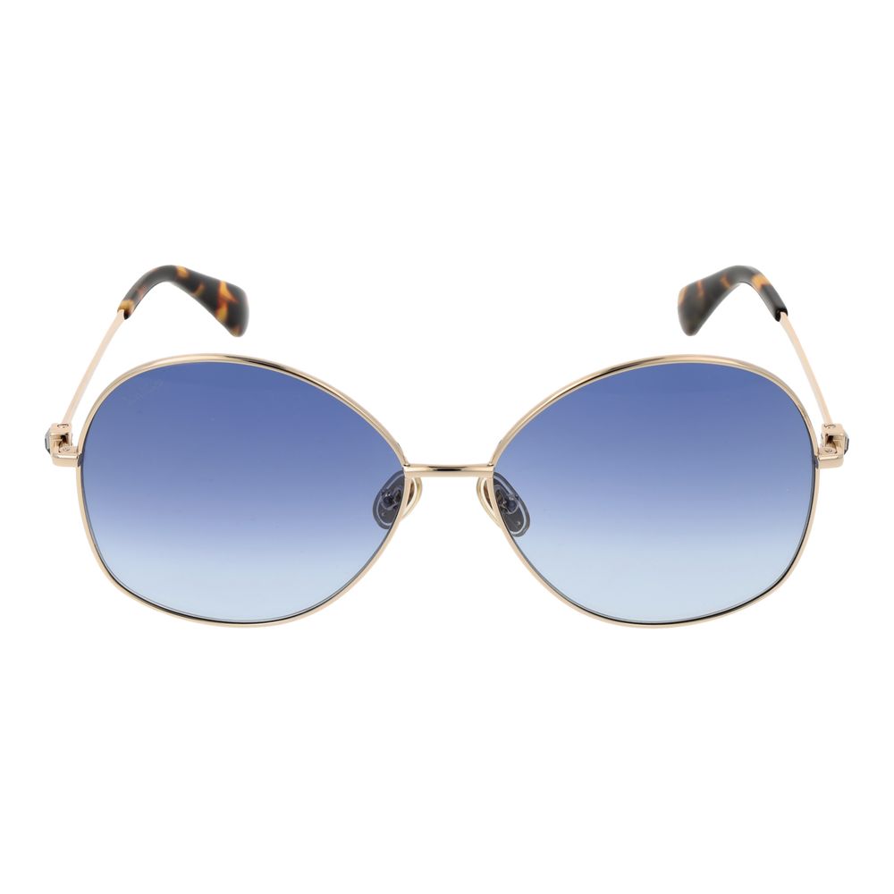 Max Mara Gold Women Sunglasses - Élégance et Protection UV
