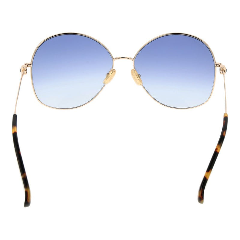 Max Mara Gold Women Sunglasses - Élégance et Protection UV