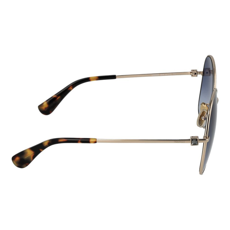 Max Mara Gold Women Sunglasses - Élégance et Protection UV
