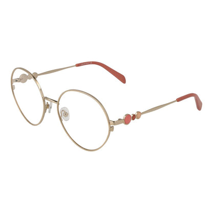 Monture de lunettes pour femme Emilio Pucci, or.