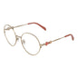 Monture de lunettes pour femme Emilio Pucci, or.
