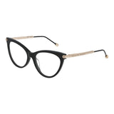 Philipp Plein Black Women Glasses Frame - Cat Eye Elegance