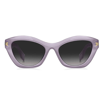 Lunettes de soleil en plastique violet Marc Jacobs