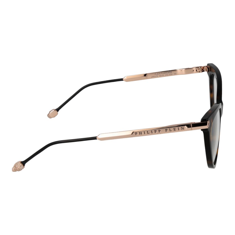 Philipp Plein Brown Cat Eye Glasses Frame for Women