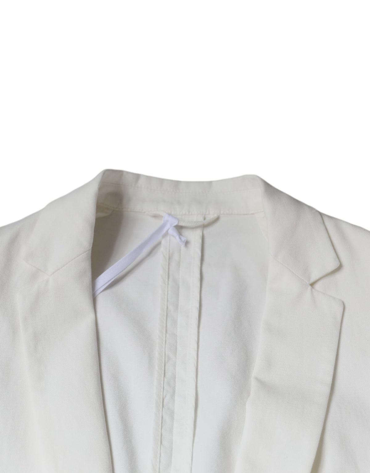 Blazer habillé blanc à simple boutonnage et un bouton pour femme de Dondup