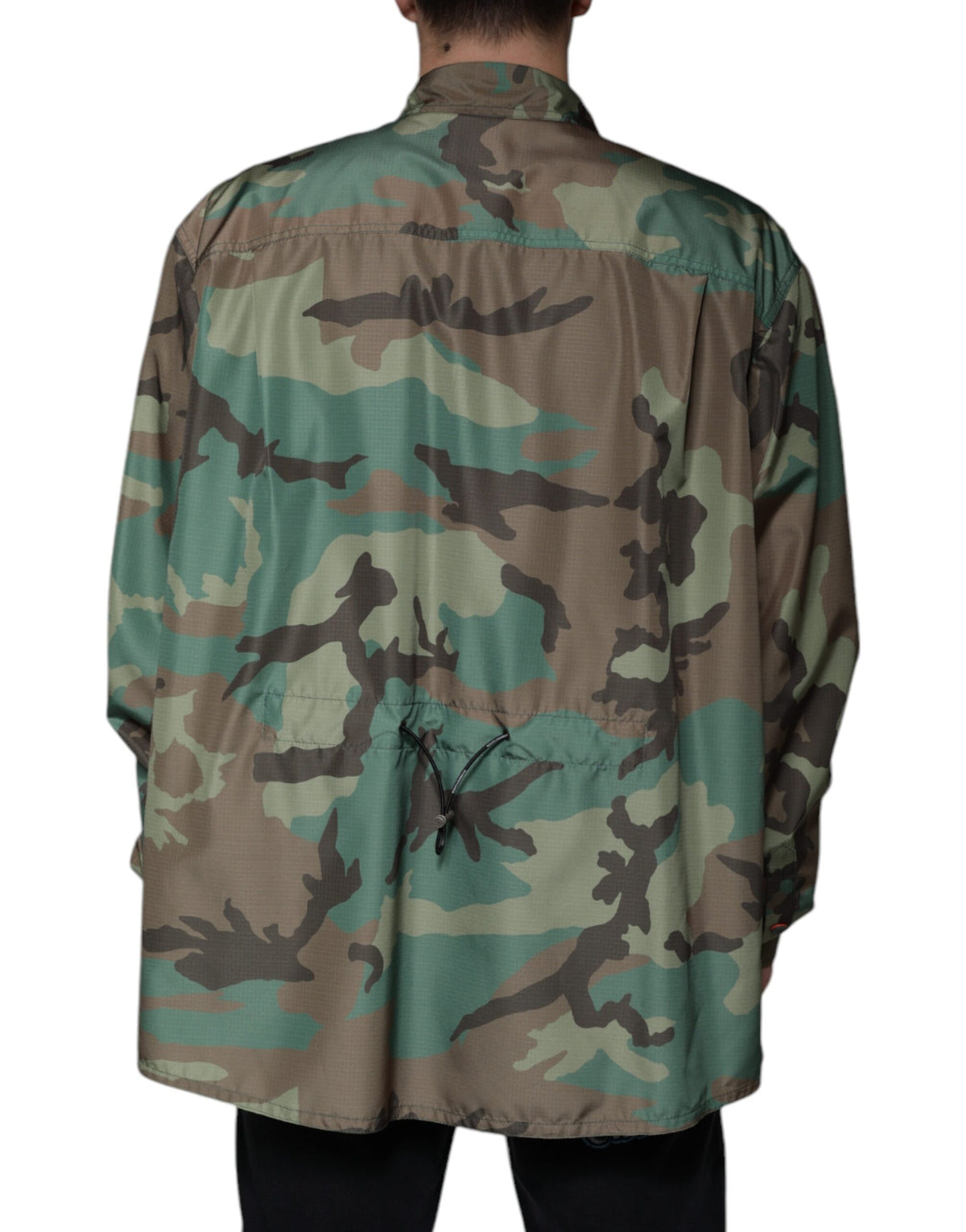 Chemise à boutons à motif camouflage multicolore de Dolce &amp; Gabbana