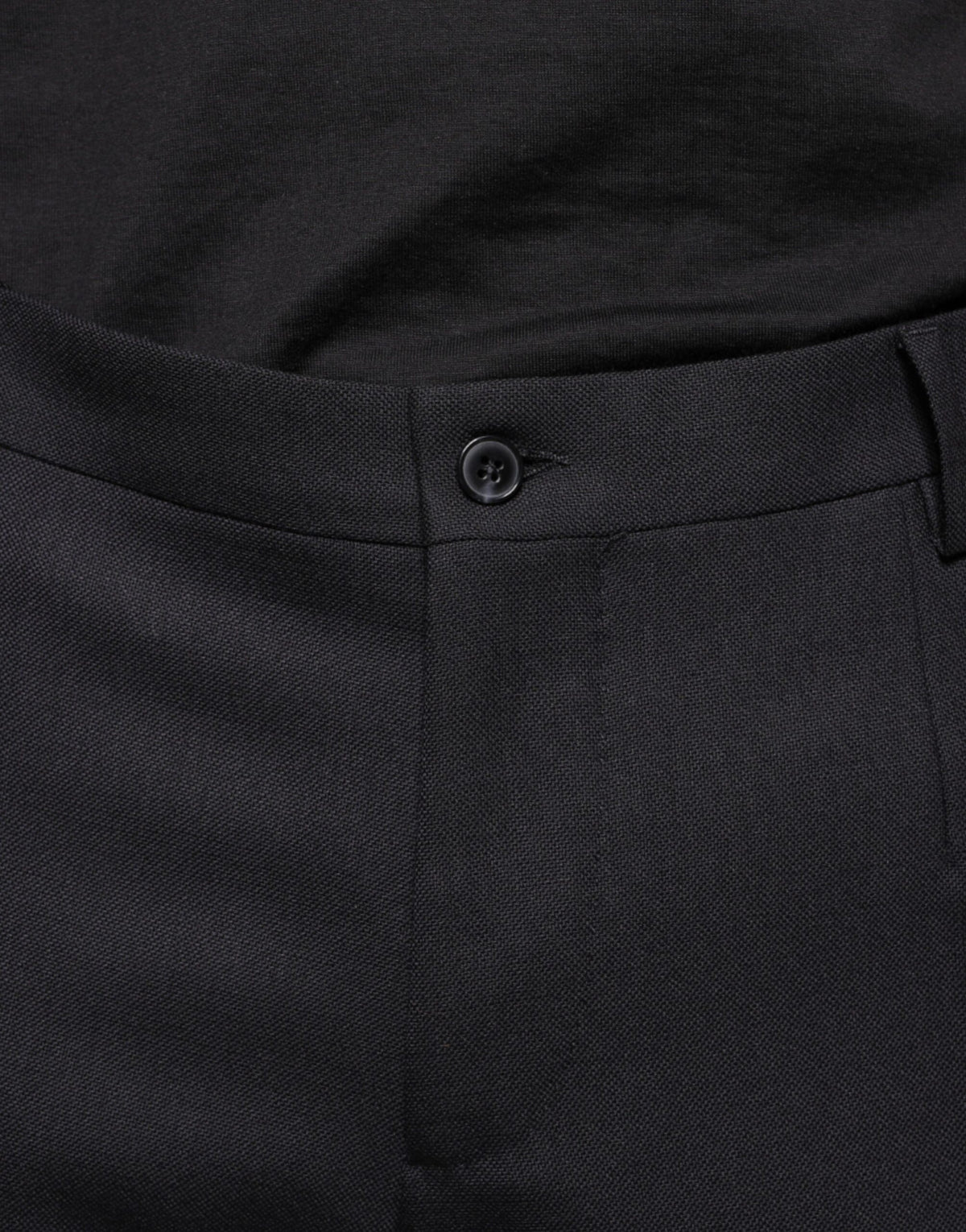 Pantalon tailleur noir en laine, coupe skinny, Dolce &amp; Gabbana