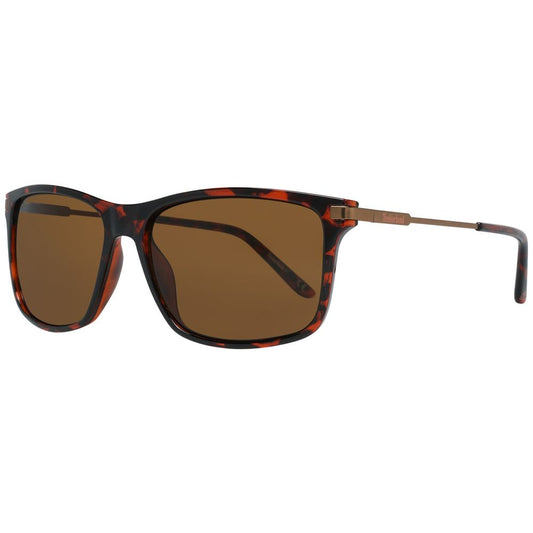 Lunettes de soleil Timberland en métal gris