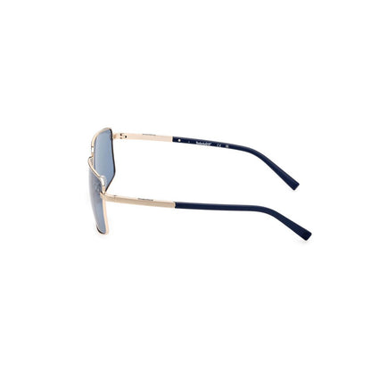 Lunettes de soleil Timberland en métal gris