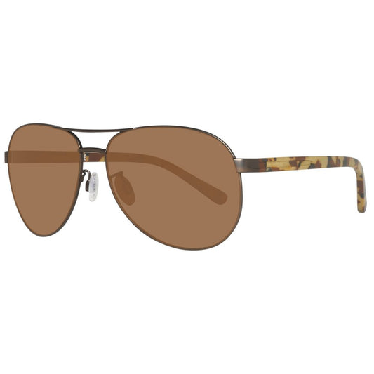 Lunettes de soleil Timberland en métal gris