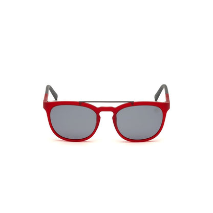 Lunettes de soleil injectées rouges Timberland