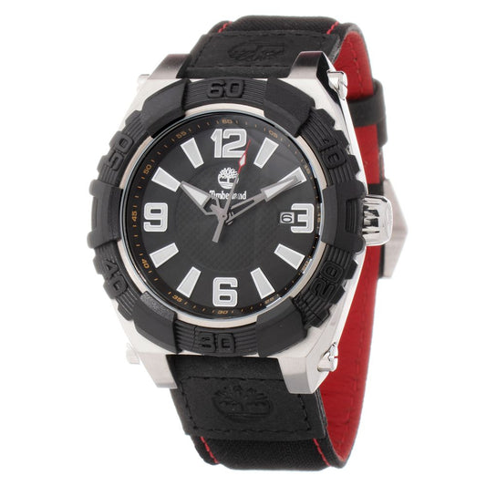 Timberland Zwart Leren Horloge