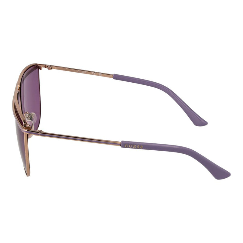 Guess Rose Gold Women Sunglass - Elegant Aviator Style