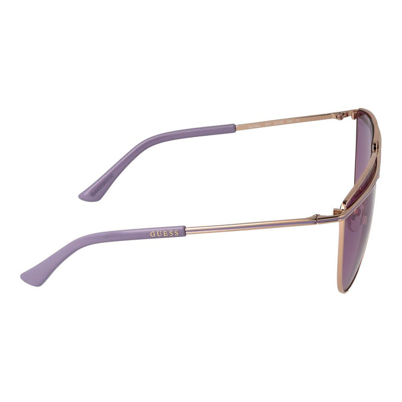 Guess Rose Gold Women Sunglass - Elegant Aviator Style