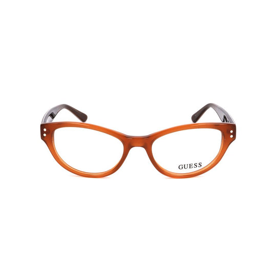 Guess plastic monturen in de kleur oranje