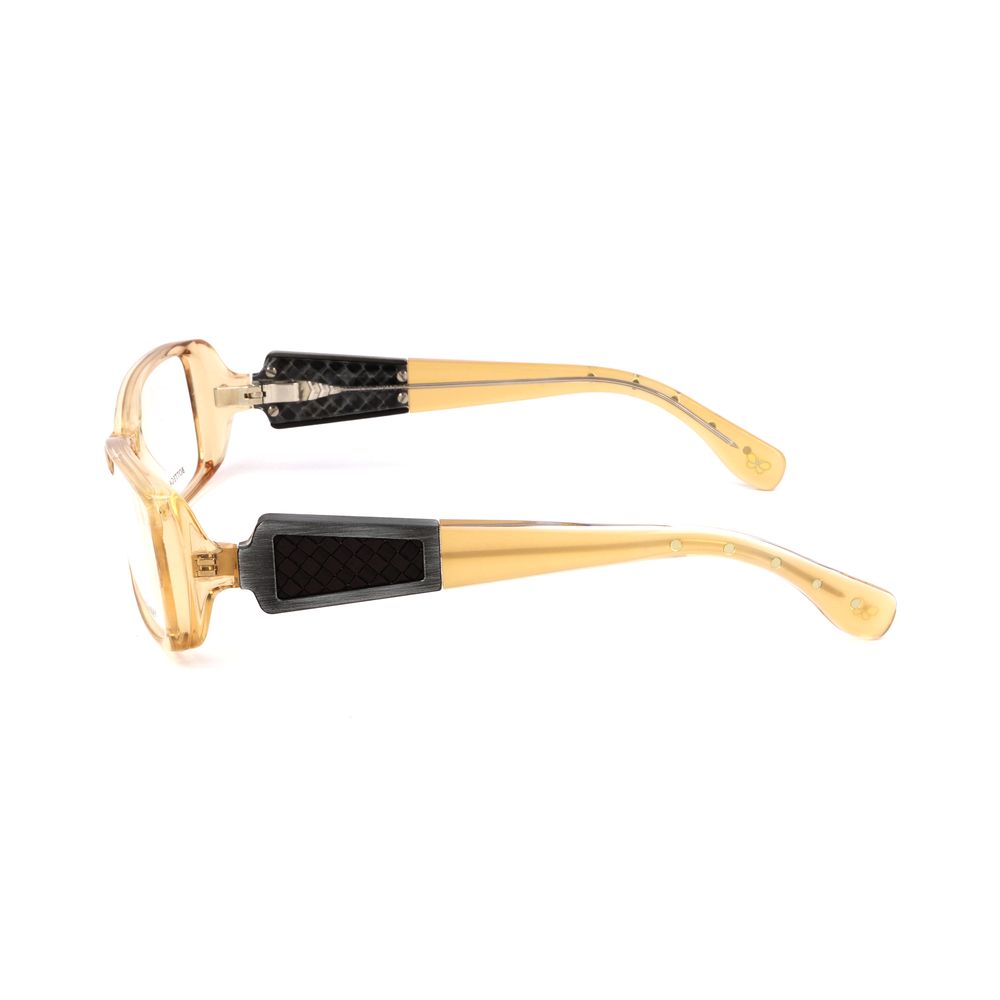 Lunettes à montures en acétate marron de Bottega Veneta