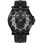Montre Police en cuir noir