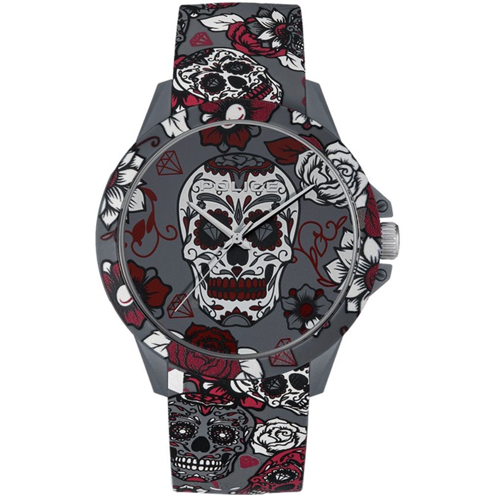 Montre synthétique grise Police