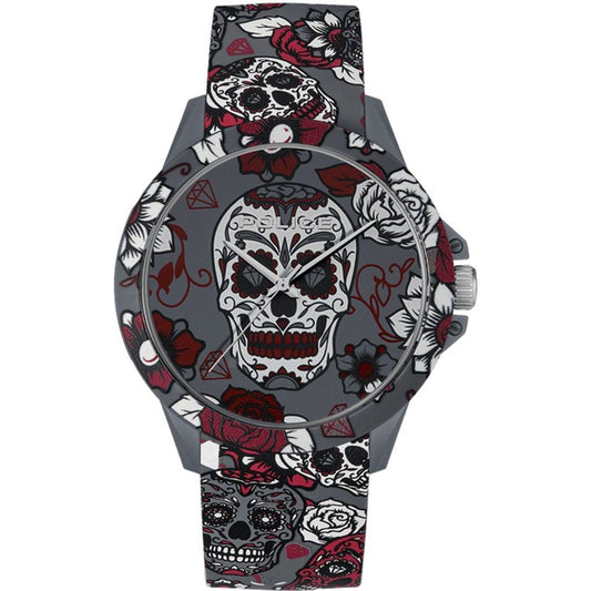 Montre synthétique grise Police